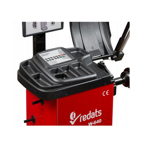 Automātiskais riteņu balansētājs + lāzers 230v, 10" - 24  no Redats (W-640)
