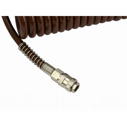 Kompresora pneimatiskā šļūtene 8x12mm/5m/8bar spirālveida no  Kraft&Dele (WDS2150)