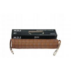Kompresora pneimatiskā šļūtene 8x12mm/10m/8bar spirālveida no  Kraft&Dele (WDS2151)