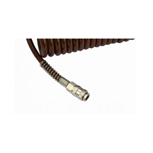 Kompresora pneimatiskā šļūtene 8x12mm/10m/8bar spirālveida no  Kraft&Dele (WDS2151)