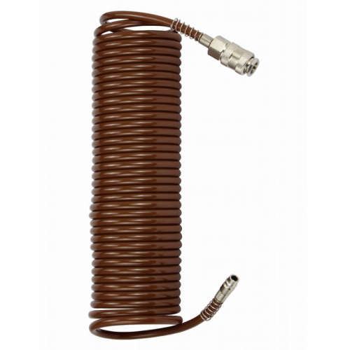 Kompresora pneimatiskā šļūtene 8x12mm/15m/8bar spirālveida no Kraft&Dele (WDS2152)