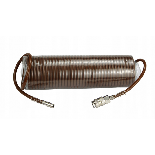 Kompresora pneimatiskā šļūtene 8x12mm/15m/8bar spirālveida no Kraft&Dele (WDS2152)