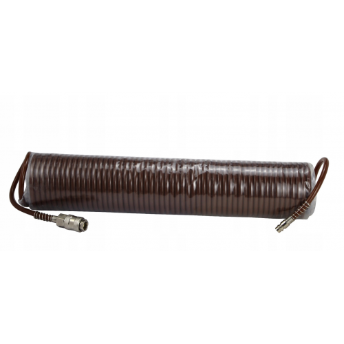 Kompresora pneimatiskā šļūtene 5x8mm/15m/8bar spirālveida no  Kraft&Dele (WDS2156)