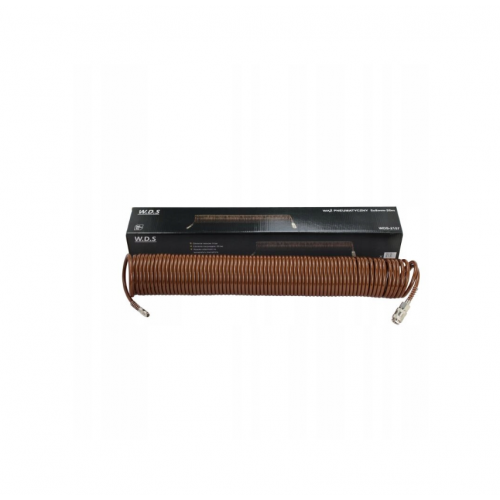 Kompresora pneimatiskā šļūtene 5x8mm/20m/8bar spirālveida no  Kraft&Dele (WDS2157)