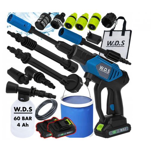 Bezvadu augstspiediena mazgātājs 160l/h.20V.4Ah no Kraft&Dele (WDS2250)