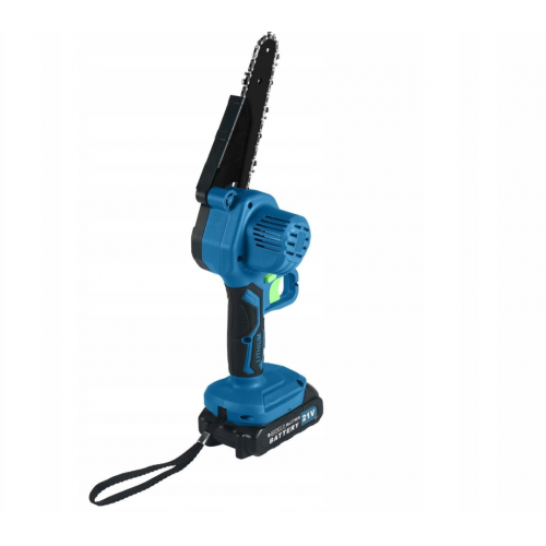 Akumulatora ķēdes zāģis, mini zaru zāģis 6 collas, 2 akumulatori (WDS2301)