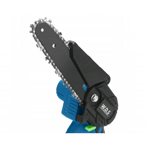 Akumulatora ķēdes zāģis, mini zaru zāģis 6 collas, 2 akumulatori (WDS2301)