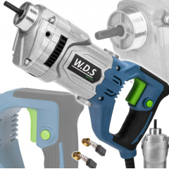 Elektriskais betona vibrators 1300W + Vibratora vālīte 2m no Kraft&dele (WDS2450)