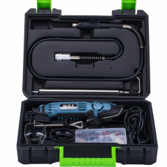 Mini slīpmašīnas un urbja komplekts 270W, 200 elementi no Kraft&dele (WDS2520)