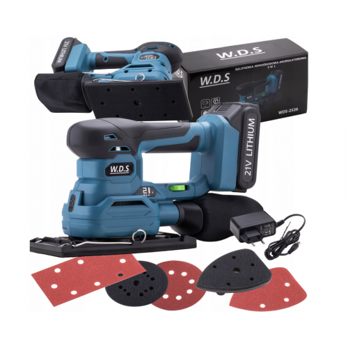Orbitāla ekscentra slīpmašīna 3in1 21V 3.0Ah no Kraft&dele (WDS2526)