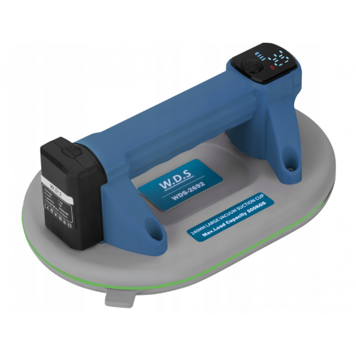 Akumulatoru darbināms vibrējošs piesūceknis 240 mm 300 kg USB-C no Kraft&dele (WDS2692)