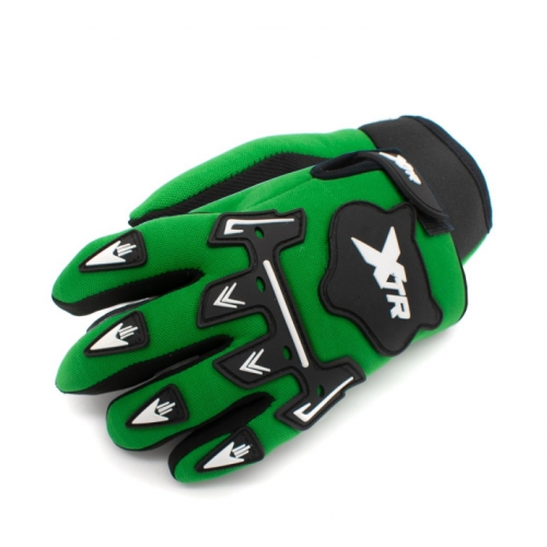 Motociklu cimdi XTR X1/ zali  (WLD-927)