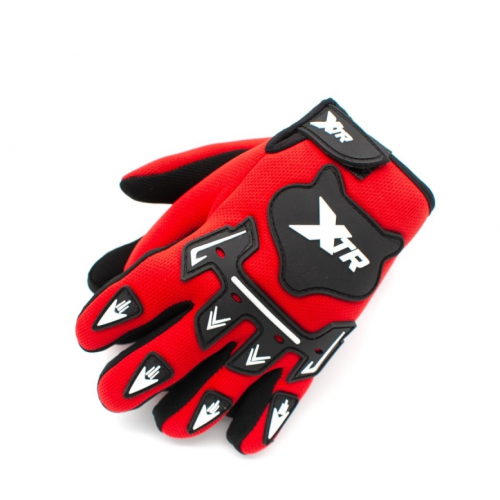 Motociklu cimdi XTR X1/ sarkans  (WLD-928)