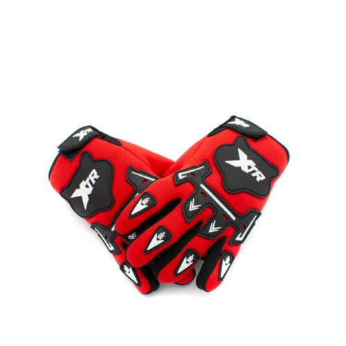 Motociklu cimdi XTR X1/ sarkans  (WLD-928)