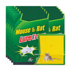 Daudzreizējas lipīgas lamatas pret pelēm un žurkām, lipīgs peļu slazds (XA082)