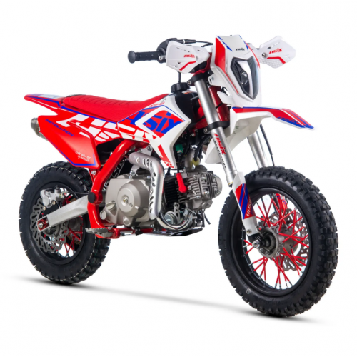 Benzīna krosa motocikls 70cm3, 12"/10" ar lampu no Asix - XB-18 (Elektriskais start )