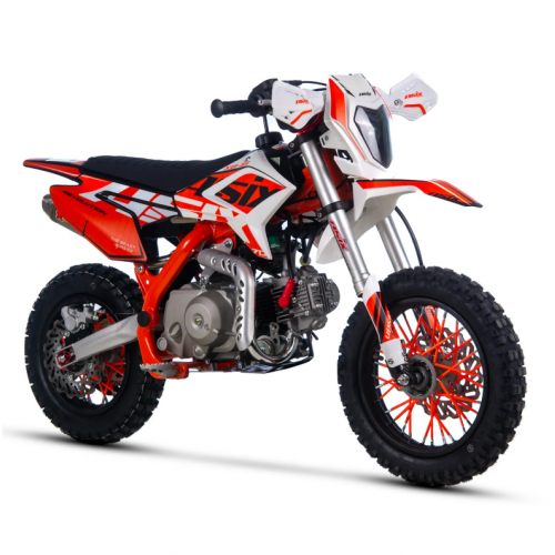 Benzīna krosa motocikls 70cm3, 12"/10" ar lampu no Asix - XB-18 (Elektriskais start )