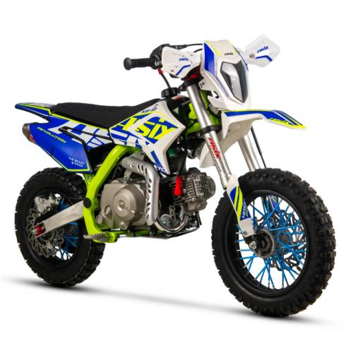 Benzīna krosa motocikls 70cm3, 12"/10" ar lampu no Asix - XB-18 (Elektriskais start )