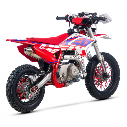 Benzīna krosa motocikls 70cm3, 12"/10" ar lampu no Asix - XB-18 (Elektriskais start )