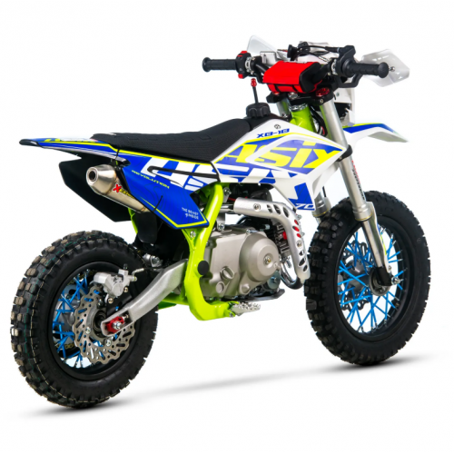 Benzīna krosa motocikls 70cm3, 12"/10" ar lampu no Asix - XB-18 (Elektriskais start )