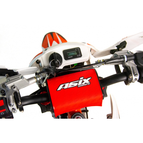 Benzīna krosa motocikls 70cm3, 12"/10" ar lampu no Asix - XB-18 (Elektriskais start )