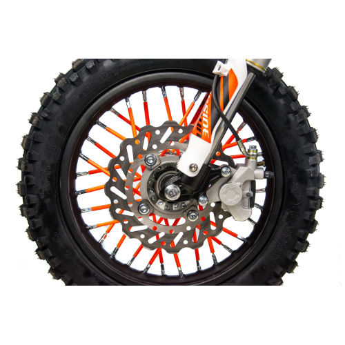 Benzīna krosa motocikls 70cm3, 12"/10" ar lampu no Asix - XB-18 (Elektriskais start )