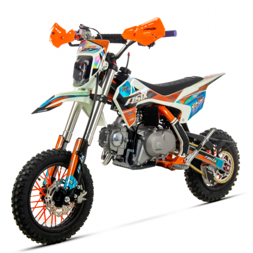 Benzīna krosa motocikls 125cm3, 14"/12" ar lampu no Asix - XB-27 Manuāls (Elektriskais + kājas starts)