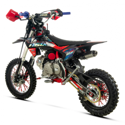 Benzīna krosa motocikls 110cm3, 14"/12" ar lampu no Asix - XB-27 (Elektriskais + kick starts)