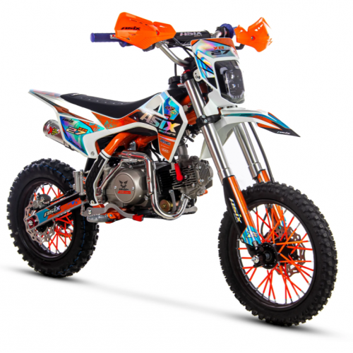 Benzīna krosa motocikls 110cm3, 14"/12" ar lampu no Asix - XB-27 (Elektriskais + kick starts)