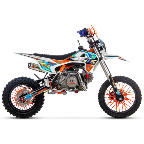 Benzīna krosa motocikls 110cm3, 14"/12" ar lampu no Asix - XB-27 (Elektriskais + kick starts)