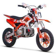 Бензиновый кроссовый мотоцикл 110 см3, 14"/12" с фарой от Asix - XB-28 (Электричекий + кик-стартер)