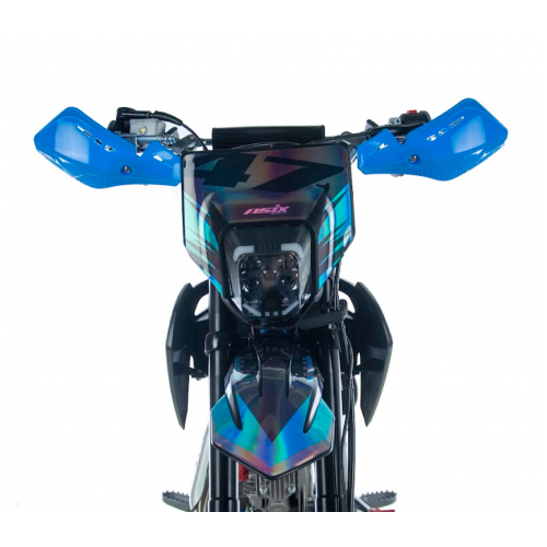 Krosa motocikls 125cm3, 17"/14" XB-47 no Asix (Elektrisks + kājas starts)