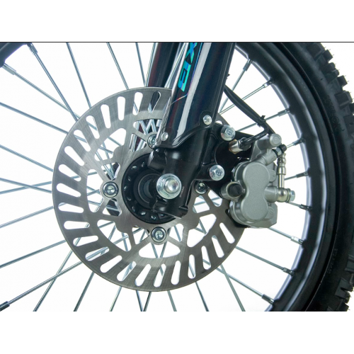 Krosa motocikls 125cm3, 17"/14" XB-47 no Asix (Elektrisks + kājas starts)