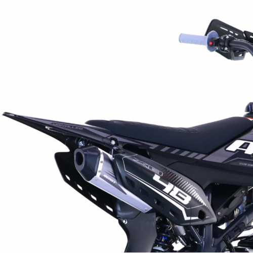 Бензиновый кроссовый мотоцикл 125 см3, 17"/14", МКПП 4 скорости Asix XB-48 (электрический + кик-стартер)