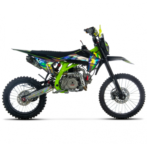 Benzīna krosa motocikls 125cm3, 17"/14" XB-47 no Asix (Elektriskā + kājas starts)