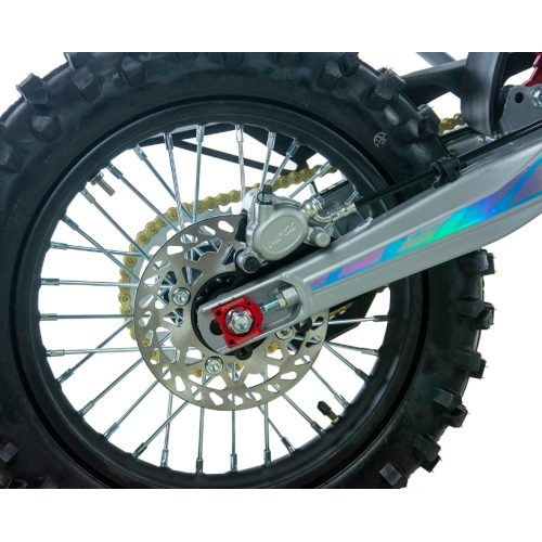 Benzīna krosa motocikls 125cm3, 17"/14" XB-47 no Asix (Elektriskā + kājas starts)