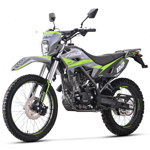 Benzīna enduro motocikls 150cc, 21"/18" riteņu garenbāze, XB-72 A1 no ASIX (Elektriskā + kājas starts)