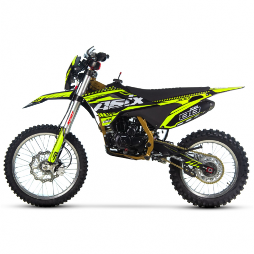 Бензиновый кроссовый мотоцикл 300см3, 21"/18" Asix Cross XB88 Lizzard (Электрический + Кик стартер)