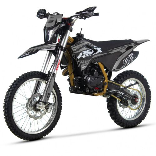 Бензиновый кроссовый мотоцикл 300см3, 21"/18" Asix Cross XB88 Lizzard (Электрический + Кик стартер)