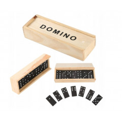 Domino komplekts koka kastē (XJ3332)