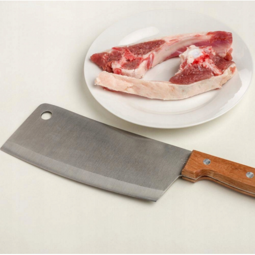 Virtuves nazis dārzeņu griešanai, gaļas tērauds 38 cm (XJ4115)