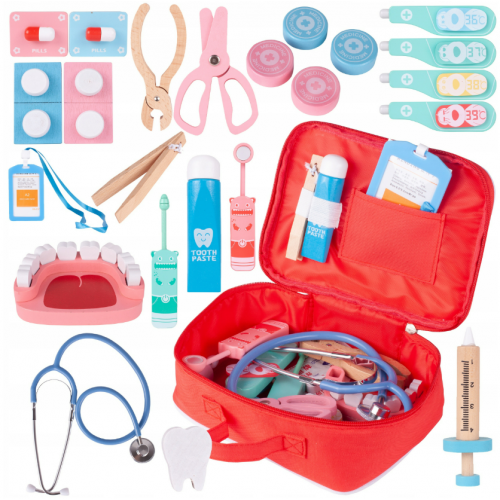 Mazā ārsta koka komplekts – mazs zobārsts čempionātā dāvanā  (109155)