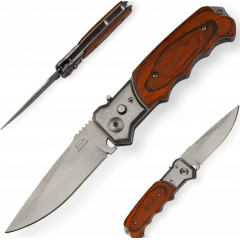 Iegravēts atsperes salokāmais nazis B-SQUL 21 cm (XJ5625)