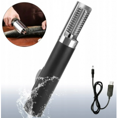 Elektriskā zivju skrāpja nazis 27 × 4,6 cm skrāpja rīve (xj5952)