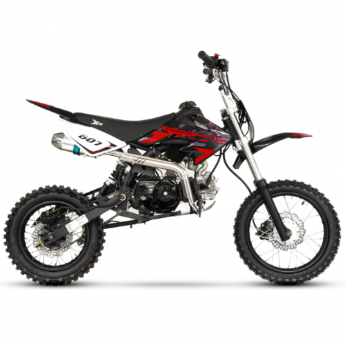 Benzīna krosa motocikls 125cm3, 14"/12", automāts, elektriskais starteris no XTR (XTR 607A)