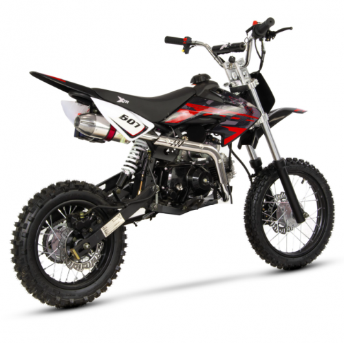 Benzīna krosa motocikls 125cm3, 14"/12", automāts, elektriskais starteris no XTR (XTR 607A)