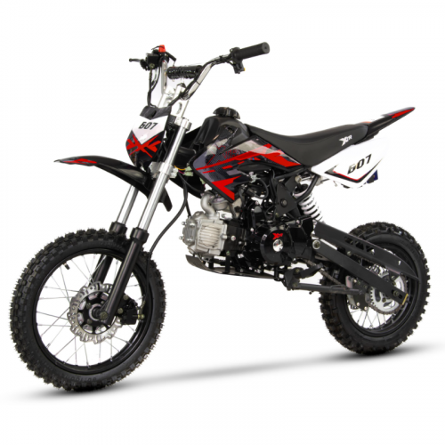 Benzīna krosa motocikls 125cm3, 14"/12", automāts, elektriskais starteris no XTR (XTR 607A)