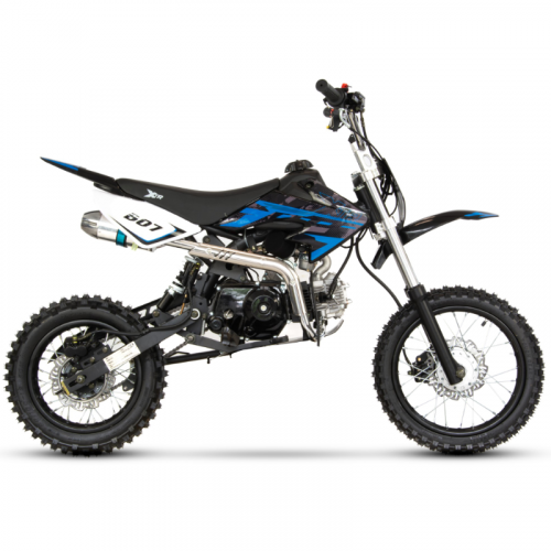 Benzīna krosa motocikls 125cm3, 14"/12", automāts, elektriskais starteris no XTR (XTR 607A)