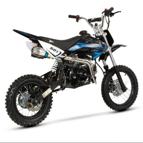 Benzīna motocikls XTR 607M 14"/12" (125cm3) (kik starts)