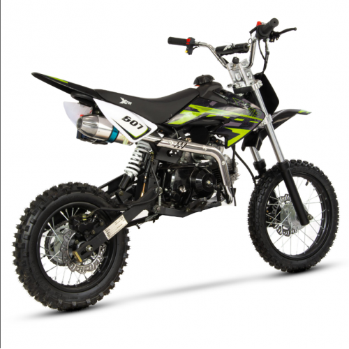 Benzīna motocikls XTR 607M 14"/12" (125cm3) (kik starts)